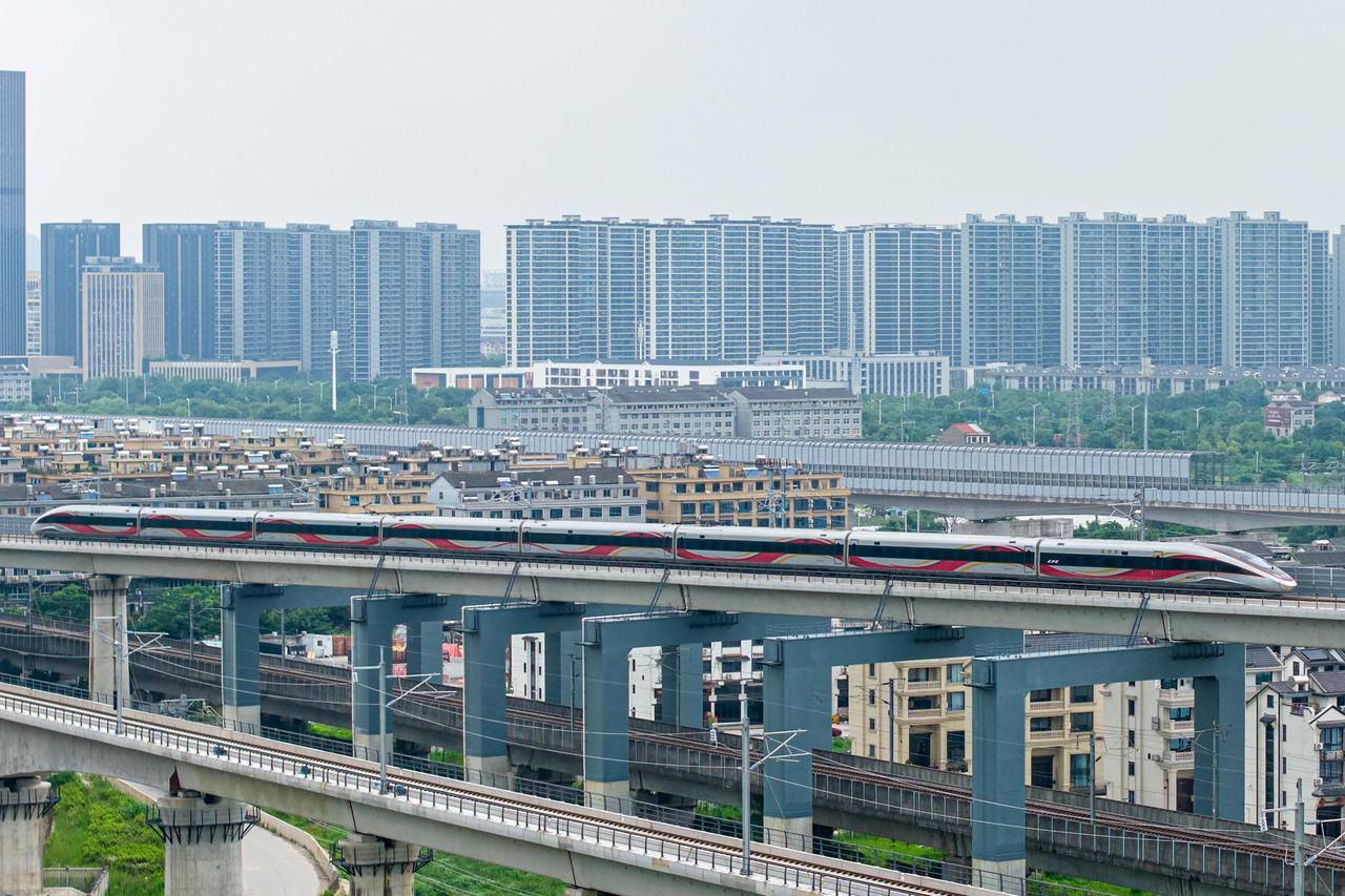 杭台高铁温玉段试运行 12分钟温岭到玉环